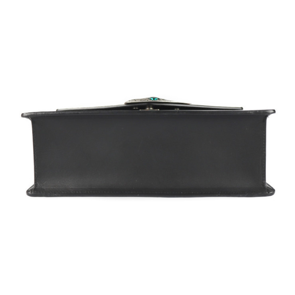 Gucci Black Lilith Bamboo Snake Python Coral Mult… - image 4